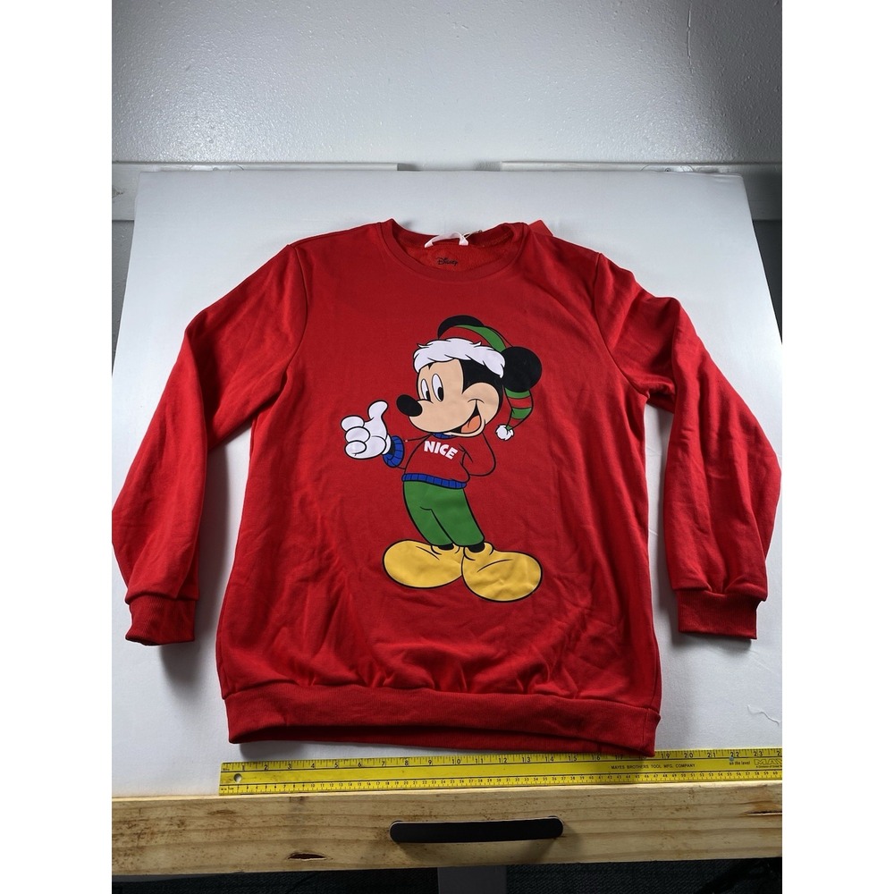 Pat Pat Disney Micky‎ Mouse Christmas Sweatshirt